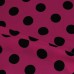 Ткань Лоренсо "Черные горохи на грязно-розовом" i1409 - фото 2