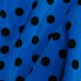 Ткань Лоренсо "Черные горохи на синем" i1415 - фото 2