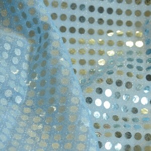 Ткань Сетка с пайетками i5902 - фото 3