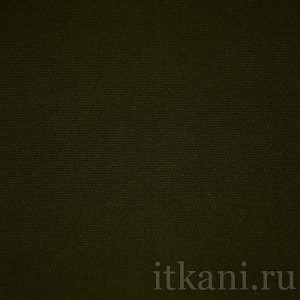 Ткань Костюмная темно-зеленая "Меган" 1090