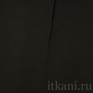 Ткань Костюмная черного цвета "Мишель" 1093 - фото 2