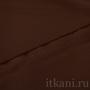 Ткань Костюмная коричневого цвета "Памела" 1100 - фото 3