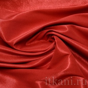 Ткань Костюмная красного цвета "Патриция" 1103 - фото 2