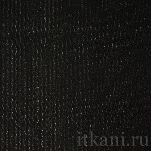 Ткань Костюмная черная "Уитни" 1146