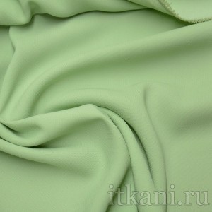 Ткань Костюмно-Рубашечная мятного цвета "Кристал" 1177 - фото 2