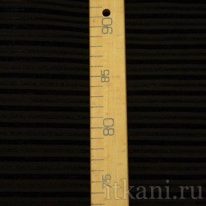 Ткань Костюмная черная "Дин" 1180 - фото 3