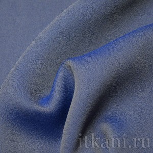 Ткань Костюмная синяя "Иден" 1181 - фото 2