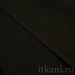 Ткань Костюмная черная "Эдвардс" 1182 - фото 3
