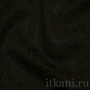 Ткань Костюмная черная "Жан" 1205