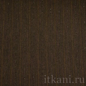 Ткань Костюмная коричневая "Линдсей" 1215
