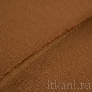 Ткань Костюмная коричневого цвета "Морган" 1223 - фото 2