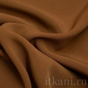 Ткань Костюмная коричневого цвета "Морган" 1223 - фото 3