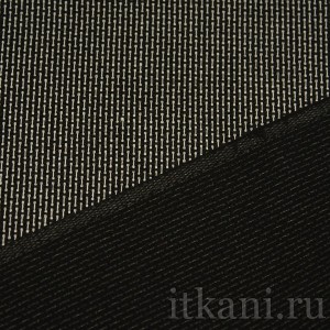 Ткань Костюмная черно-белая "Палмер" 1226 - фото 2