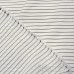 Ткань Рубашечная белая в черную полоску 0550 - фото 3