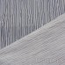 Ткань Рубашечная белая в черно-голубую полоску 0560 - фото 3