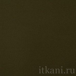 Ткань Костюмная оливкового цвета "Суиндон" 0642