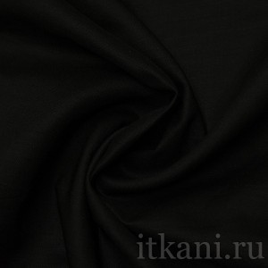 Ткань Костюмная черная "Стокпорт" 0651 - фото 3