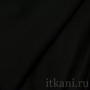 Ткань Костюмная черная "Ипсуич" 0652
