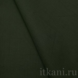 Ткань Костюмная зеленого цвета "Престон" 0653 - фото 2