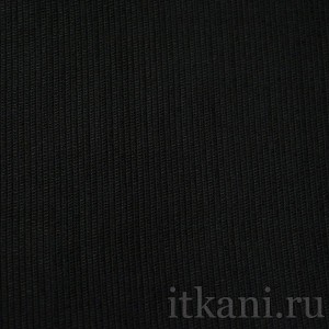 Ткань Костюмная черная "Блэкберн" 0670