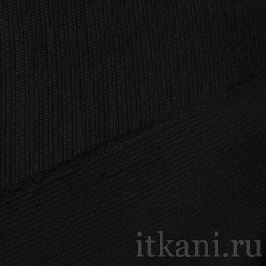 Ткань Костюмная черная "Блэкберн" 0670 - фото 3