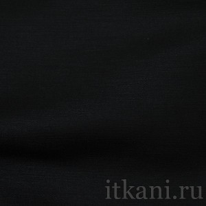Ткань Костюмная черная "Анерли" 0696
