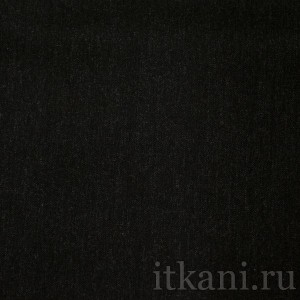 Ткань Костюмная черная "Юэлл" 0727