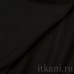 Ткань Костюмная черная "Юэлл" 0727 - фото 4