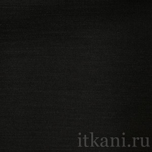 Ткань Костюмная черная "Аллапул" 0730