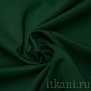 Ткань Костюмная зеленая "Бархед" 0736 - фото 3