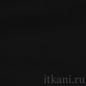 Ткань Костюмная черная "Гифнок" 0748