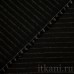 Ткань Костюмная черная в серую полоску "Дамбартон" 0754 - фото 2