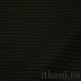 Ткань Костюмная черная в полоску "Дафтаун" 0761
