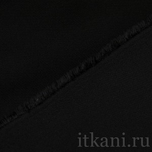 Ткань Костюмная черная "Кэмпбелтаун" 0782 - фото 3