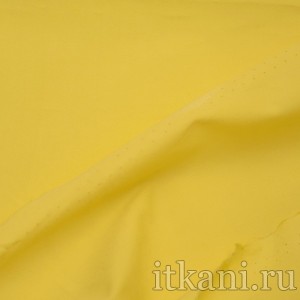 Ткань рубашечная желтого цвета 0789 - фото 3