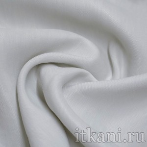 Ткань Рубашечная белого цвета "Энди" 0800 - фото 2