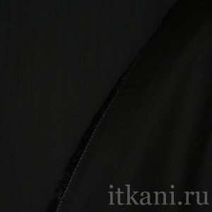 Ткань Рубашечная черного цвета "Брюс" 0817 - фото 3