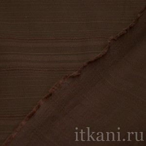 Ткань Костюмная цвета шоколада "Кёртис" 0829 - фото 2