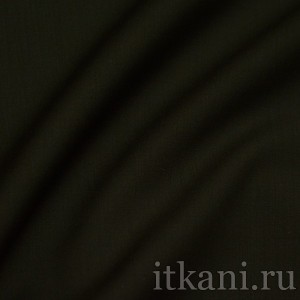 Ткань Рубашечная черного цвета "Дин" 0837