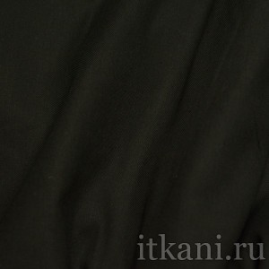 Ткань Рубашечная черная "Эрнест" 0855