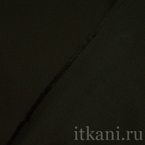 Ткань Костюмная черного цвета "Терри" 0942 - фото 3