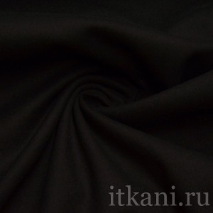 Ткань Костюмная черная "Теодор" 0943 - фото 2