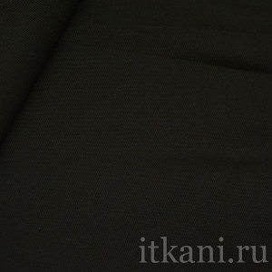 Ткань Костюмная черная "Александра" 0960 - фото 3