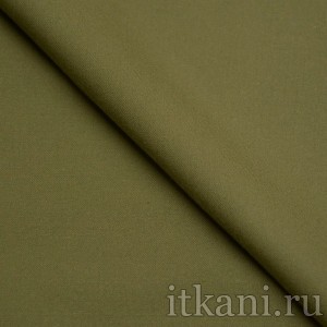 Ткань Костюмная болотного цвета "Аманда" 0967 - фото 3