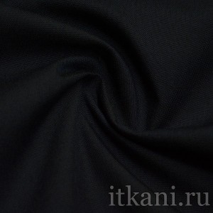 Ткань Костюмная темно-синего цвета "Эми" 0969 - фото 2