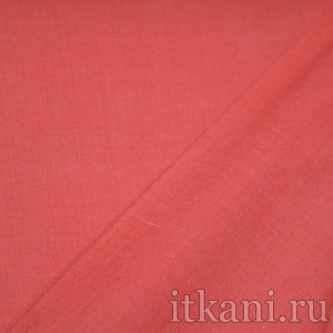 Ткань Рубашечная красного цвета "Аннетт" 0975 - фото 3
