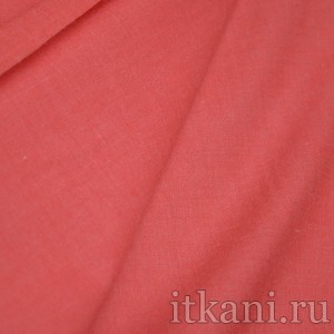 Ткань Рубашечная красного цвета "Аннетт" 0975 - фото 2