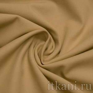 Ткань Костюмная песочного цвета "Ария" 0977 - фото 3