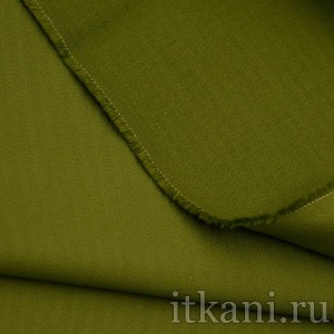 Ткань Костюмная зеленого цвета "Кэндис" 0992 - фото 2