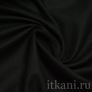 Ткань Костюмно-Рубашечная темно-синяя "Элизабет" 1022 - фото 3
